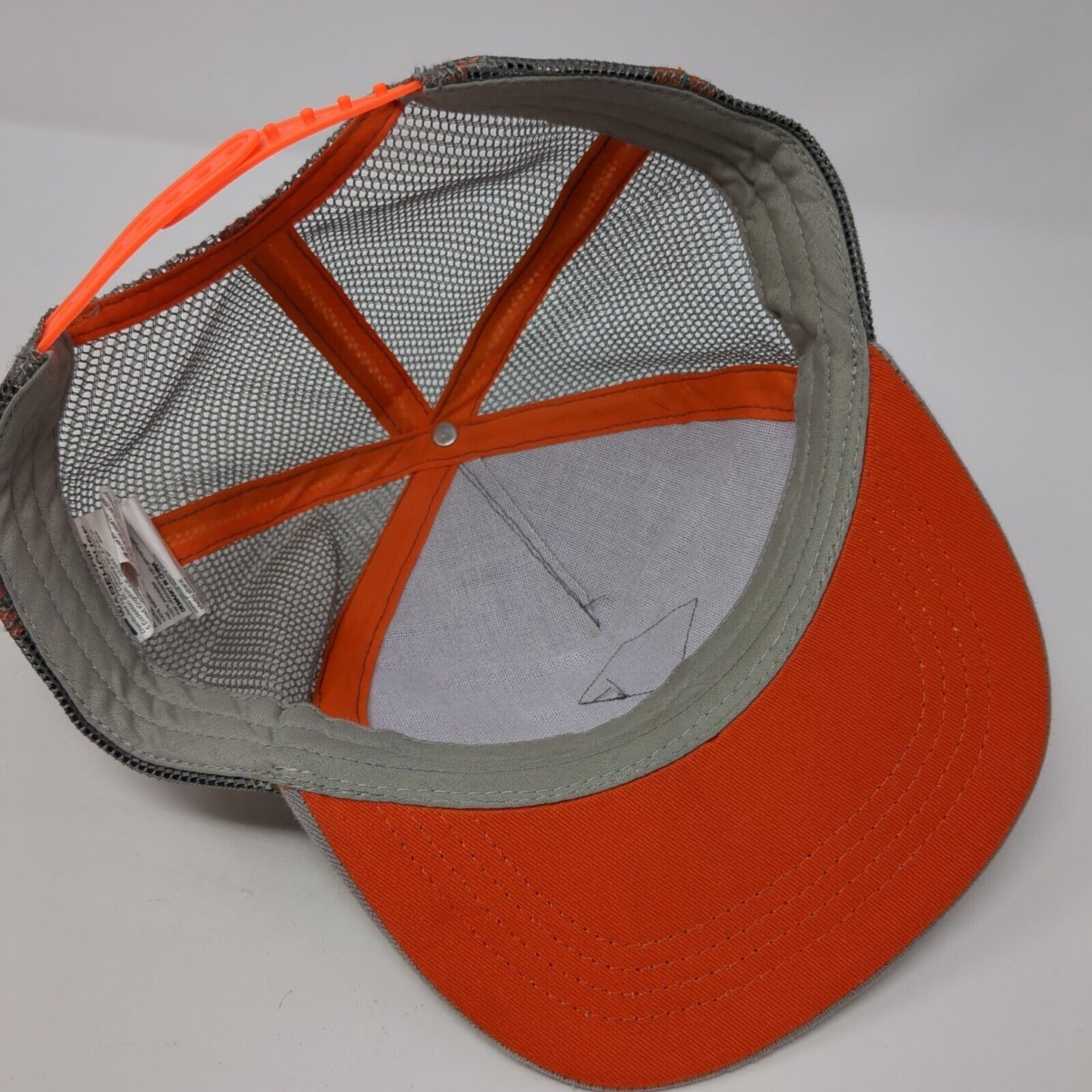 Explore Patch Snapback Mesh Back Trucker Hat Gray One Size Adjustable