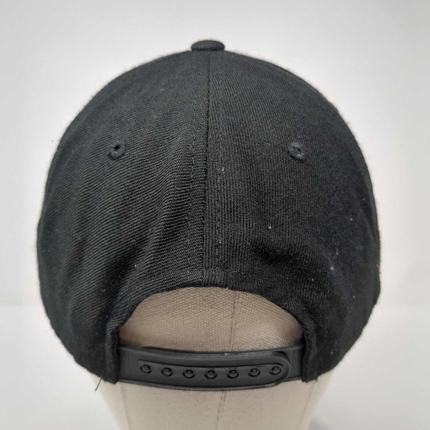 Fast Tax Snapback Hat Black One Size Adjustable Embroidered 6 Panel KB ETHOS