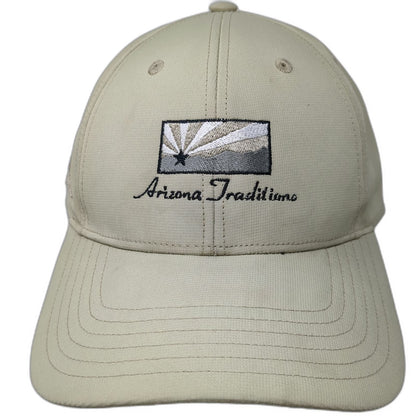 Adidas Baseball Cap Beige One Size Arizona Traditions Strapback Polyester Hat