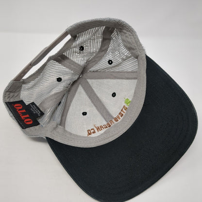 Steve Regan Co. Snapback Mesh Back Trucker Hat Black One Size Otto