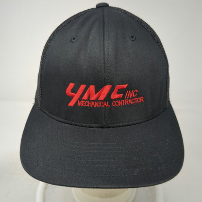 Port Authority Baseball Cap Black XL YMC Inc Mechanical Contractor Mesh Hat
