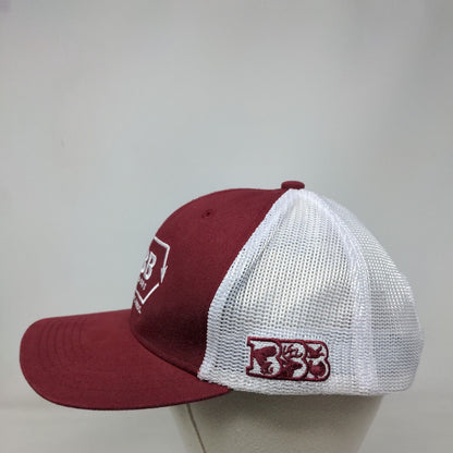 BBB Outdoors Bass Bucks Birds Trucker Hat Red One Size Adjustable Mesh Back