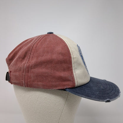 American Made And Proud Of It Slideback Hat Multi One Size Leather Strap