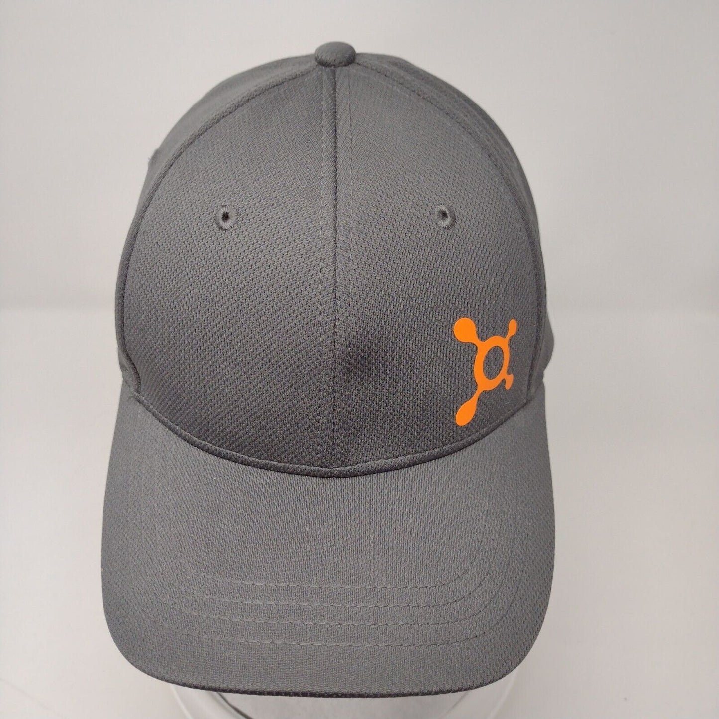 Orangetheory Fitness Slideback Hat Gray OSFA Adjustable Solid 6 Panel