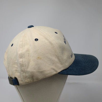 Yupoong Baseball Cap Hat Beige Blue OS South Windsor Police Golf Tournament