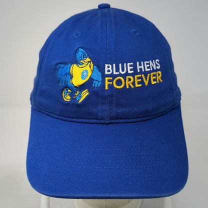Delaware Blue Hens NCAA econscious One Size Cap Organic Cotton Mascot Logo White
