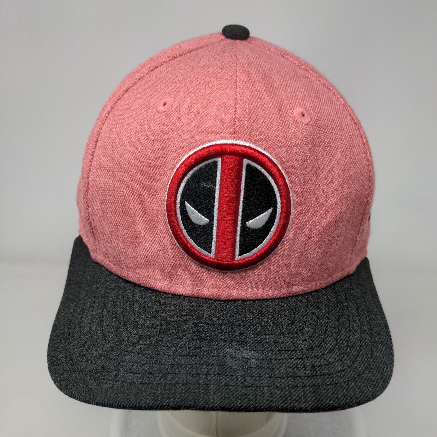 Deadpool Marvel Snapback Hat Red OSFM Original Fit Adjustable 9Fifty New Era