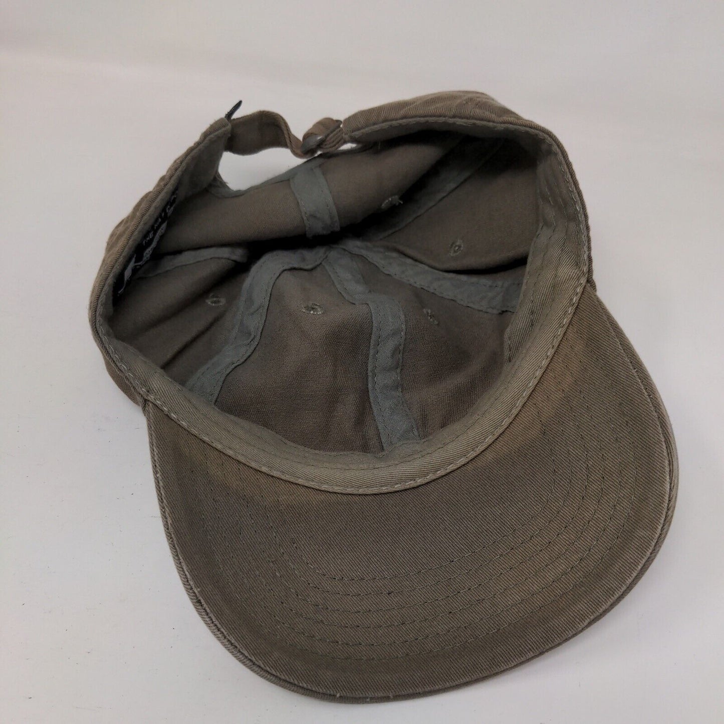 The Hat Depot Slideback Hat Brown OSFA Adjustable Solid 6 Panel Blank