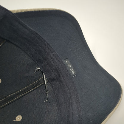 Nike Just Do It Strapback Baseball Cap Brown One Size Adjustable Embroidered