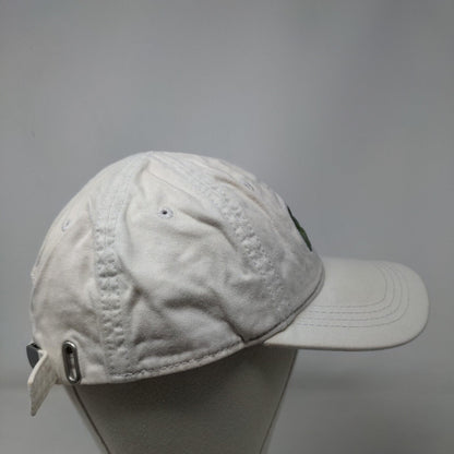 Lacoste Slideback Hat Cream One Size Adjustable Embroidered Crocs 6 Panel