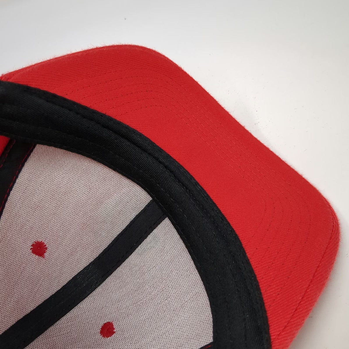 Baseball Cap Red One Size Rockford Peaches AAGPBL Dugan 43 Patch Embroidery Hat