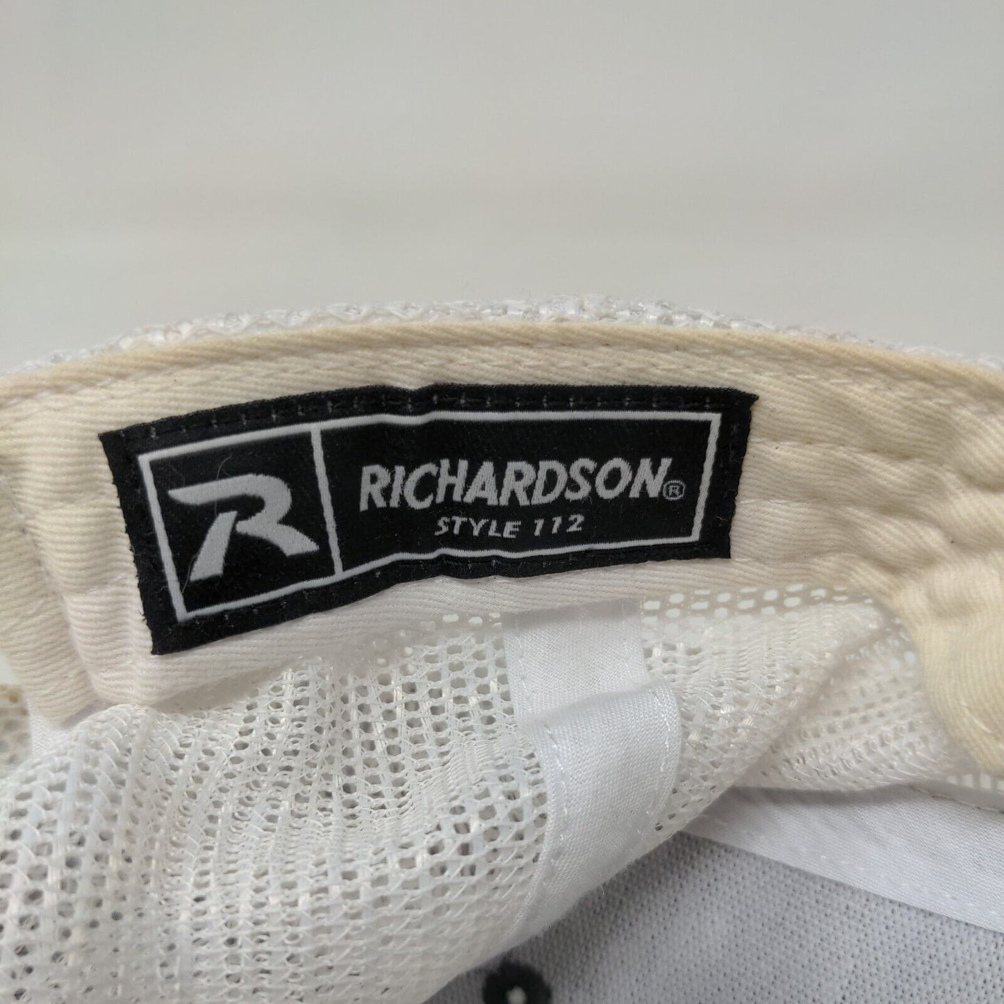 KW Snapback Mesh Back Trucker Hat Gray One Size Embroidered Richardson