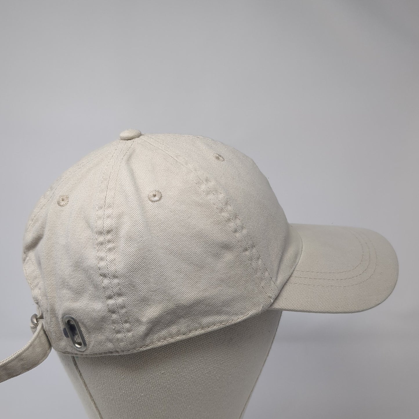 Joe Boxer Slideback Baseball Cap Beige One Size Adjustable 6 Panel Blank
