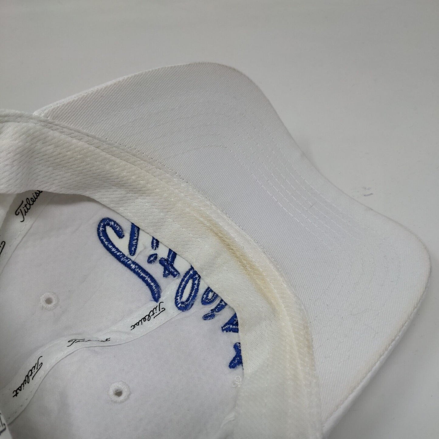 Titleist 2015 Mountain Monsoon Strapback Hat White One Size Embroidered 6 Panel