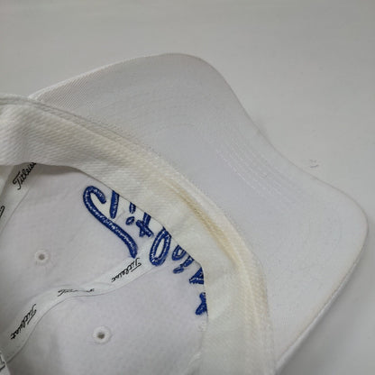 Titleist 2015 Mountain Monsoon Strapback Hat White One Size Embroidered 6 Panel