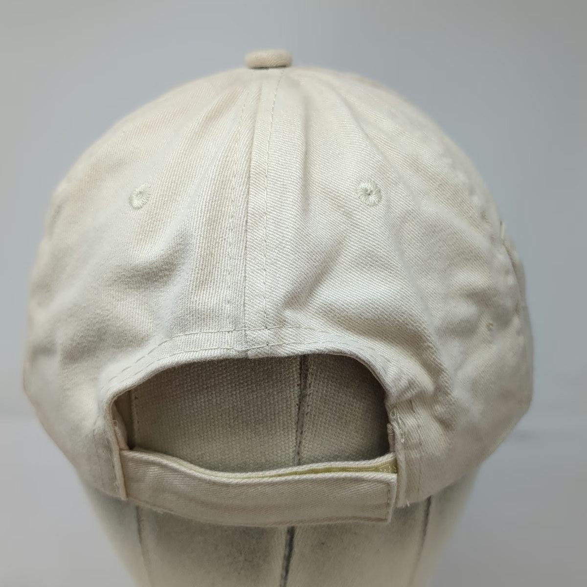 BD&A Home Depot Contractor Services Beige One Size Baseball Cap Hat Strapback
