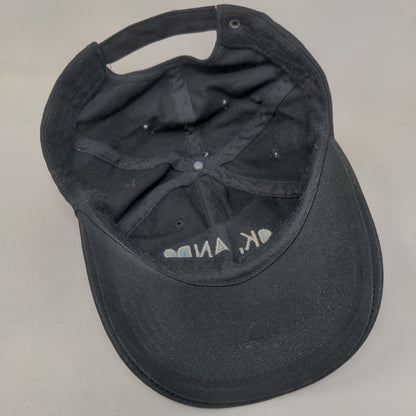 Ok, And? Slideback Hat Black One Size Embroidered Adjustable 6 Panel