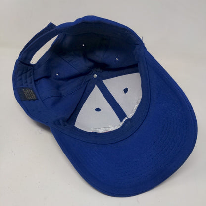 AC Delco Men's Strapback Hat Blue OSFM Embroidered Logo Cotton