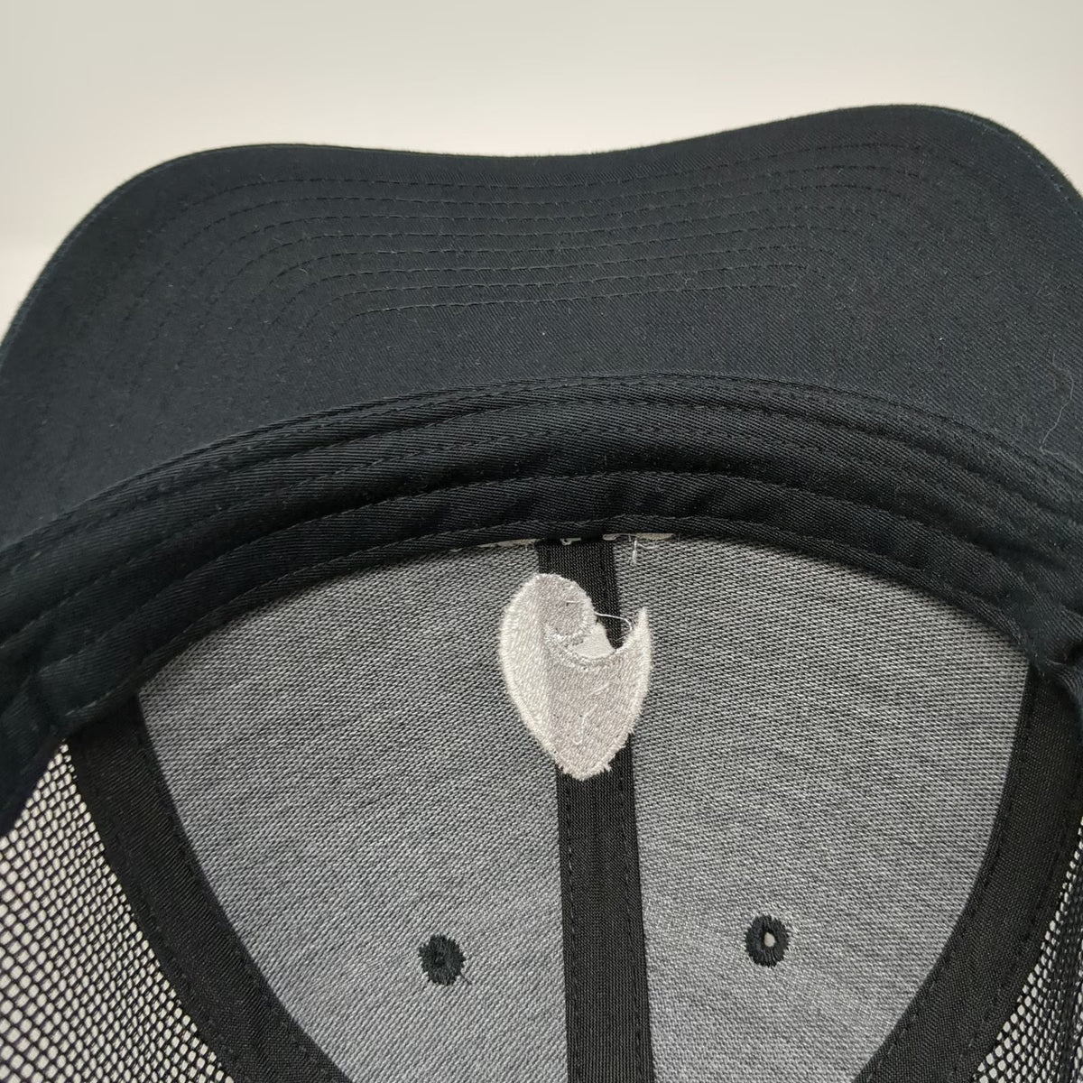 Richardson Trucker Hat Black One Size 112 Mesh Back Snapback Kono Embroidered