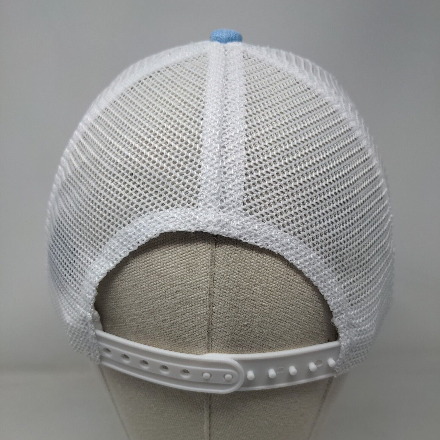 Big Accessories Snapback Mesh Back Trucker Hat Blue One Size Colorblock