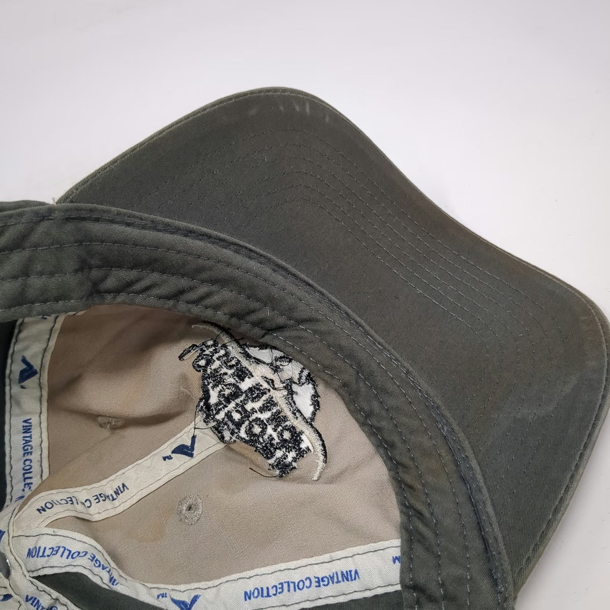 Pacific Headwear Baseball Cap Green Beige One Size Dude Ranch Cascade Idaho Hat