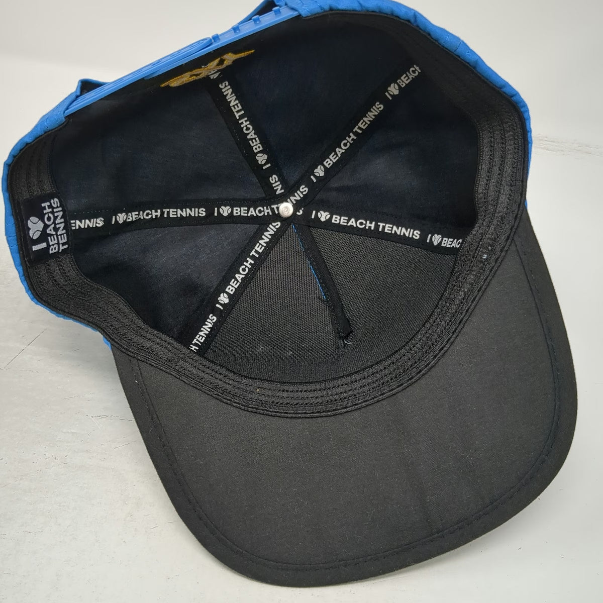 SXY 5 Panel Blue One Size Aruba Open 2022 Beach Tennis Snapback Tropical Hat
