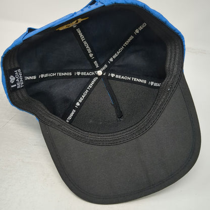 SXY 5 Panel Blue One Size Aruba Open 2022 Beach Tennis Snapback Tropical Hat