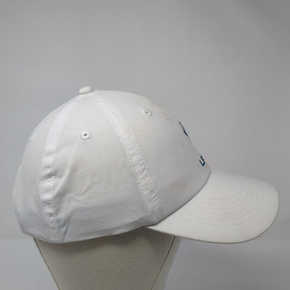 LPGA Strapback Baseball Cap White One Size Adjustable Embroidered 6 Panel
