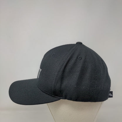 WV Adult Strapback Hat Black One Size Adjustable Pro Model Pacific Headwear