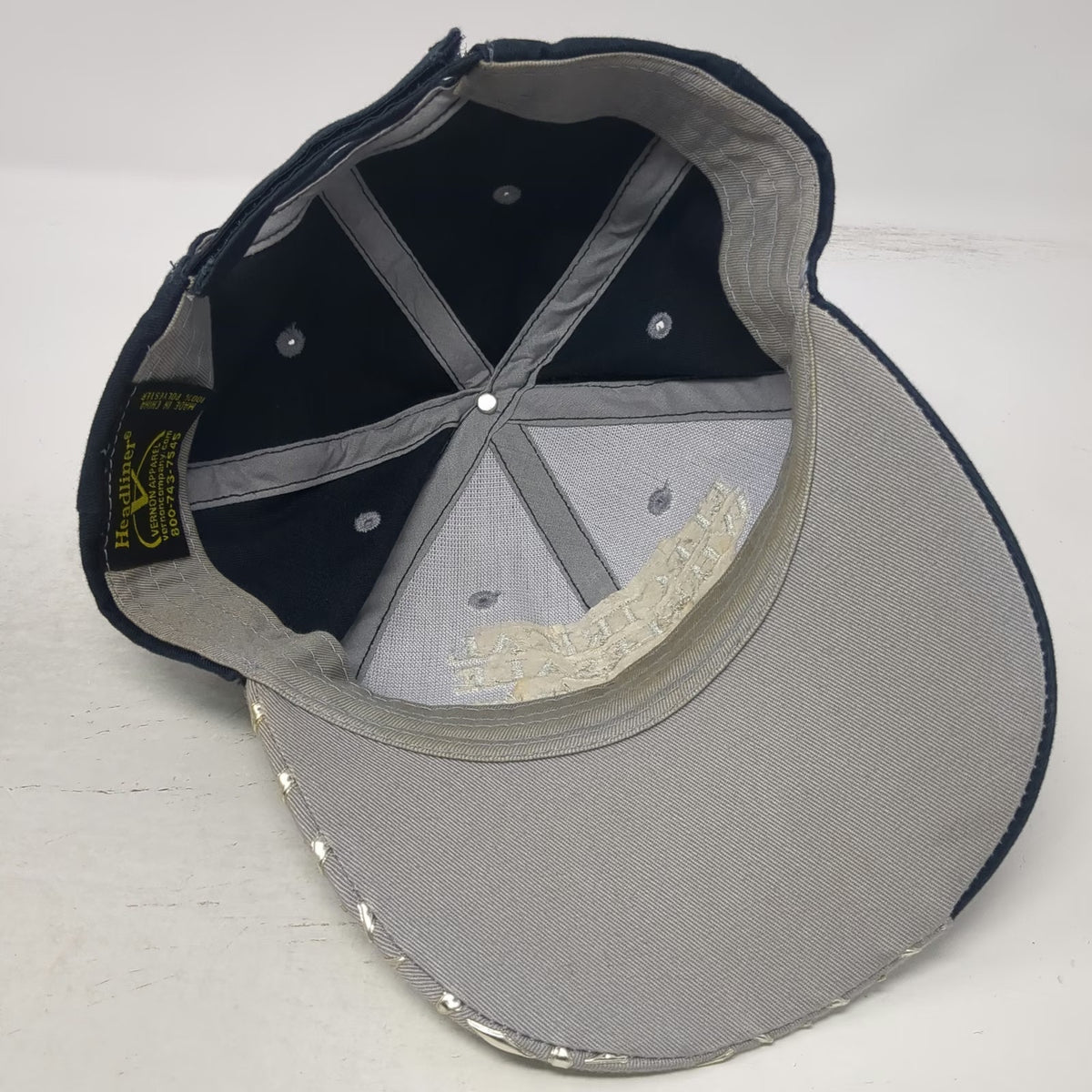 Headliner Electrical Wholesale Supply Blue Baseball Cap One Size Strapback Hat