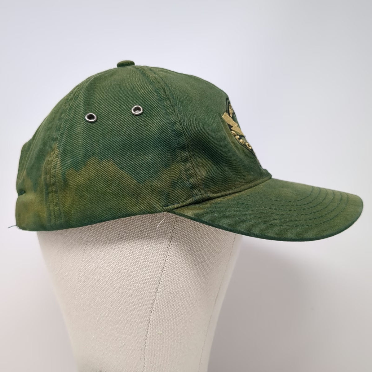 Richardson Baseball Cap Green One Size Oregon Trail Electric Co-op Hat Slideback