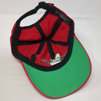 Mount Gay Rum Baseball Cap Red One Size Figawi Race 2005 Barbados Map Cotton Hat
