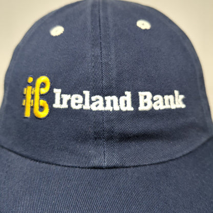 Ireland Bank Slideback Hat Blue One Size Embroidered Fahrenheit 6 Panel