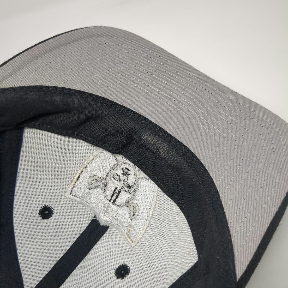 Nike Raiders NFL Black Baseball Cap Pro Line Authentic Snapback Hat Vintage