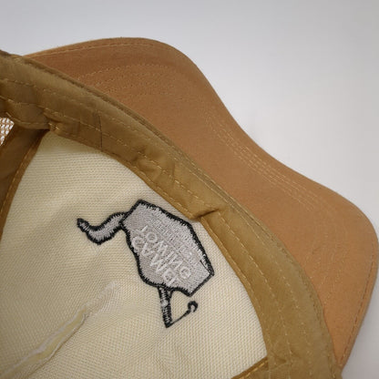 Camel Towing Snapback Trucker Hat Brown One Size Mesh Back Spirit