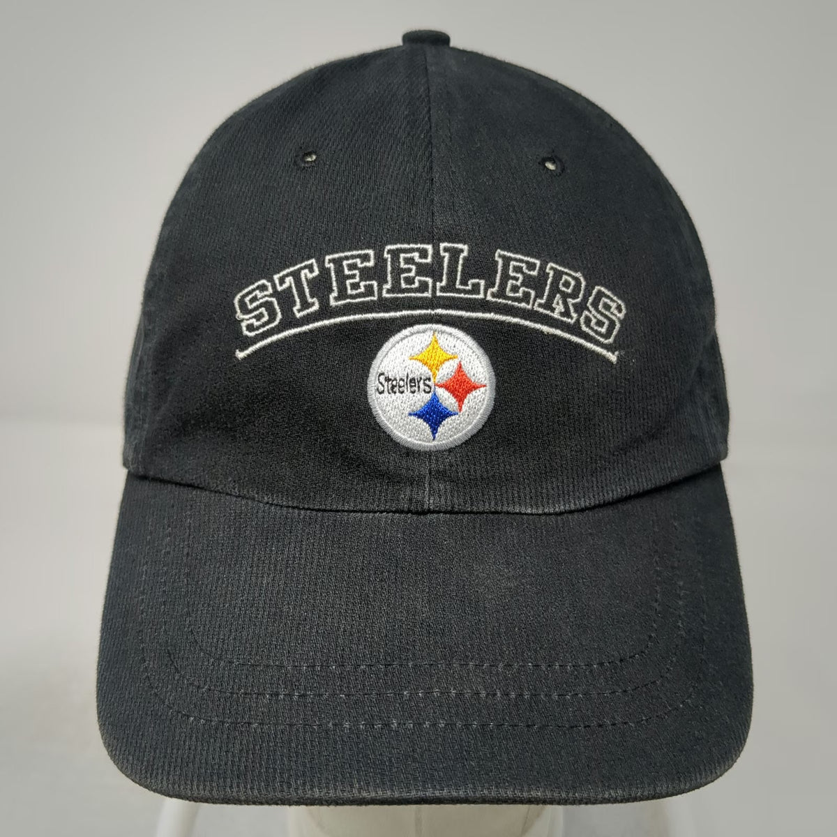 Pittsburgh Steelers NFL Sports Specialties Black Strapback Cap Hat Vintage