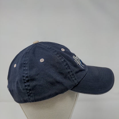 Air St. Luke's Fitted Hat Blue OSFA Embroidered 6 Panel Vent Holes
