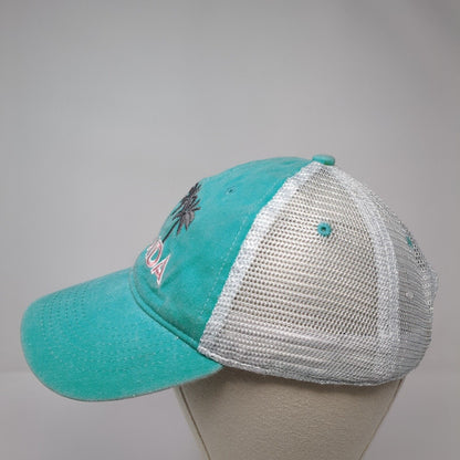 Florida Snapback Trucker Hat Blue OS Adjustable Embroidered Mesh Back Kaufman