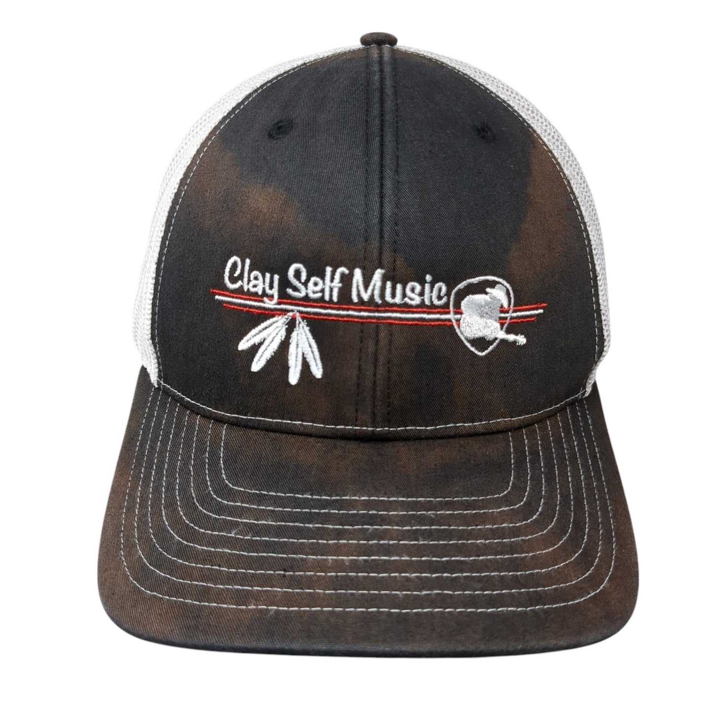 Clay Self Music Snapback Mesh Back Trucker Hat Multicolor Richardson 112