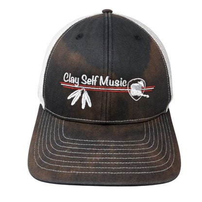 Clay Self Music Snapback Mesh Back Trucker Hat Multicolor Richardson 112