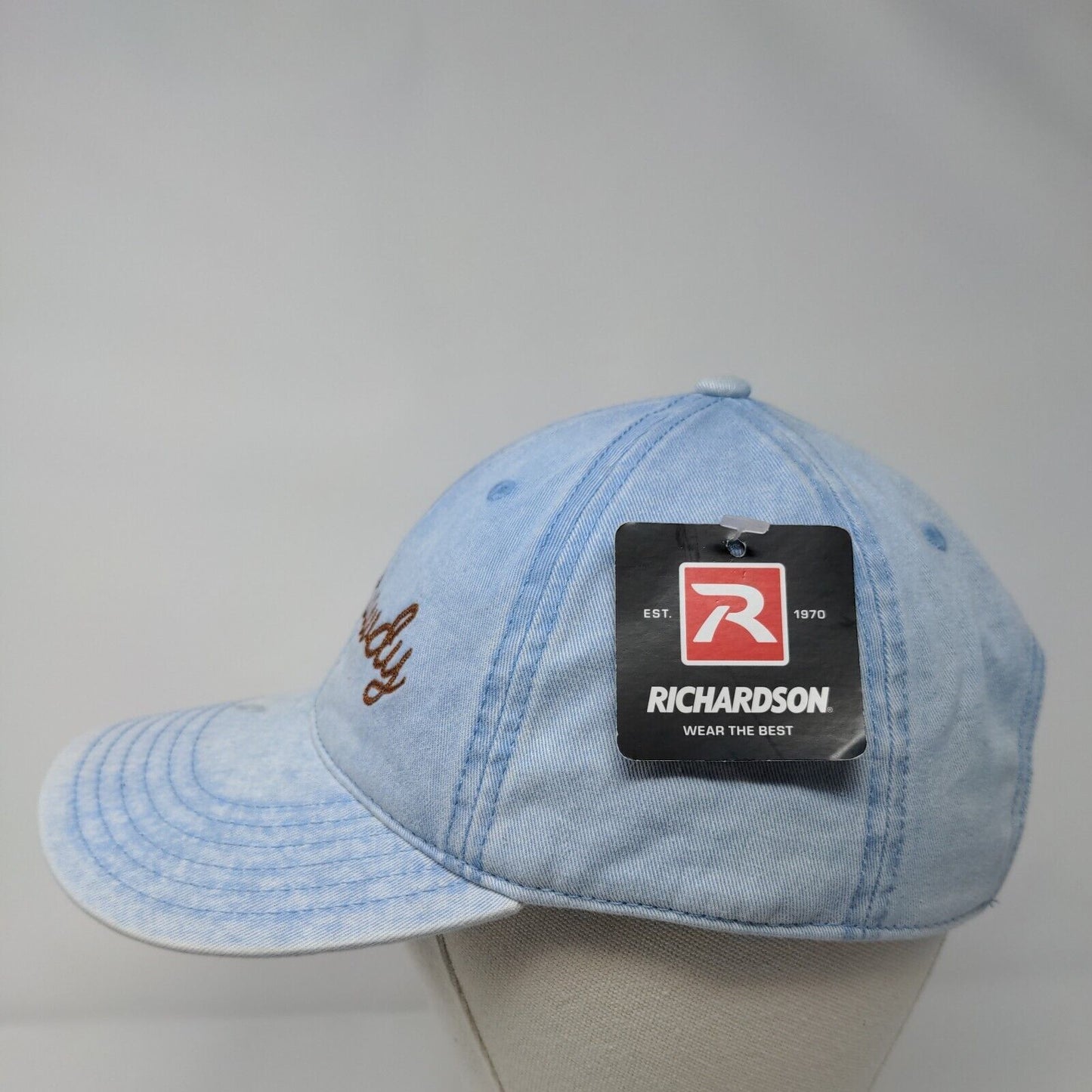 Idahowdy Slideback Hat Blue OSFA Embroidered 6 Panel Richardson W/Tags