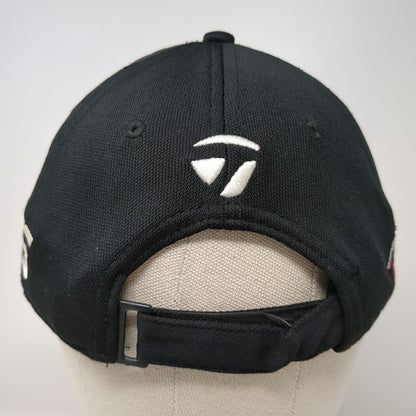 TaylorMade Baseball Cap Black One Size Aero Burner R15 Golf Strapback Hat