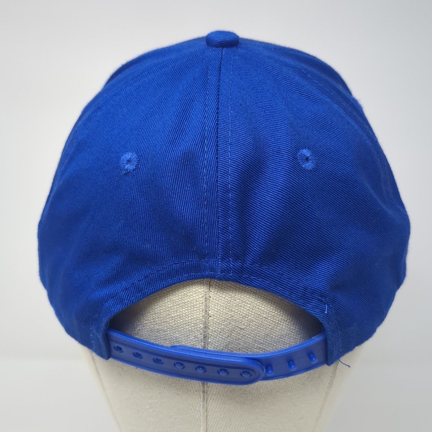 JST Snapback Hat Blue One Size Adjustable Embroidered 6 Panel Port Authority