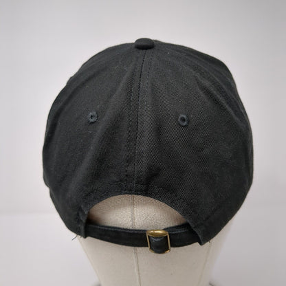 Georgia Peach Slideback Hat Black One Size Adjustable Embroidered 6 Panel