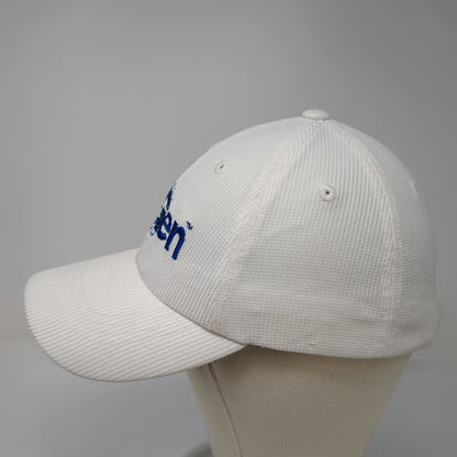 Port Authority Baseball Cap White One Size reGen Embroidered Logo Strapback hat