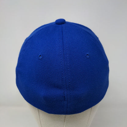 Danza del Sol Winery Fitted Hat Blue One Size Embroidered The Downtown