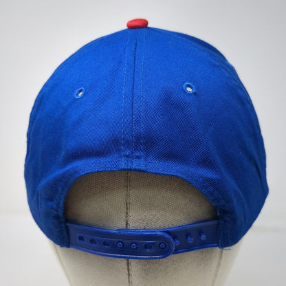 Chicago Cubs MLB Twins Enterprise Snapback Blue One Size Hat Gray Underbrim Red
