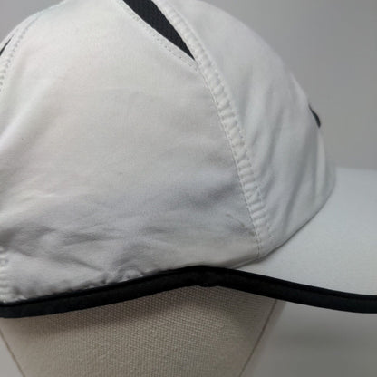 Nike Dri-Fit Strapback Hat White OSFM Adjustable Embroidered Featherlight