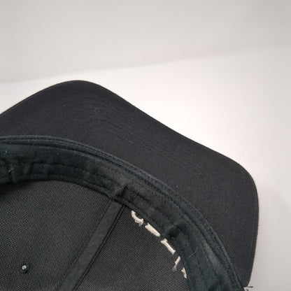 SRF Snapback Trucker Hat Black OS Adjustable Embroidered Mesh Back Richardson