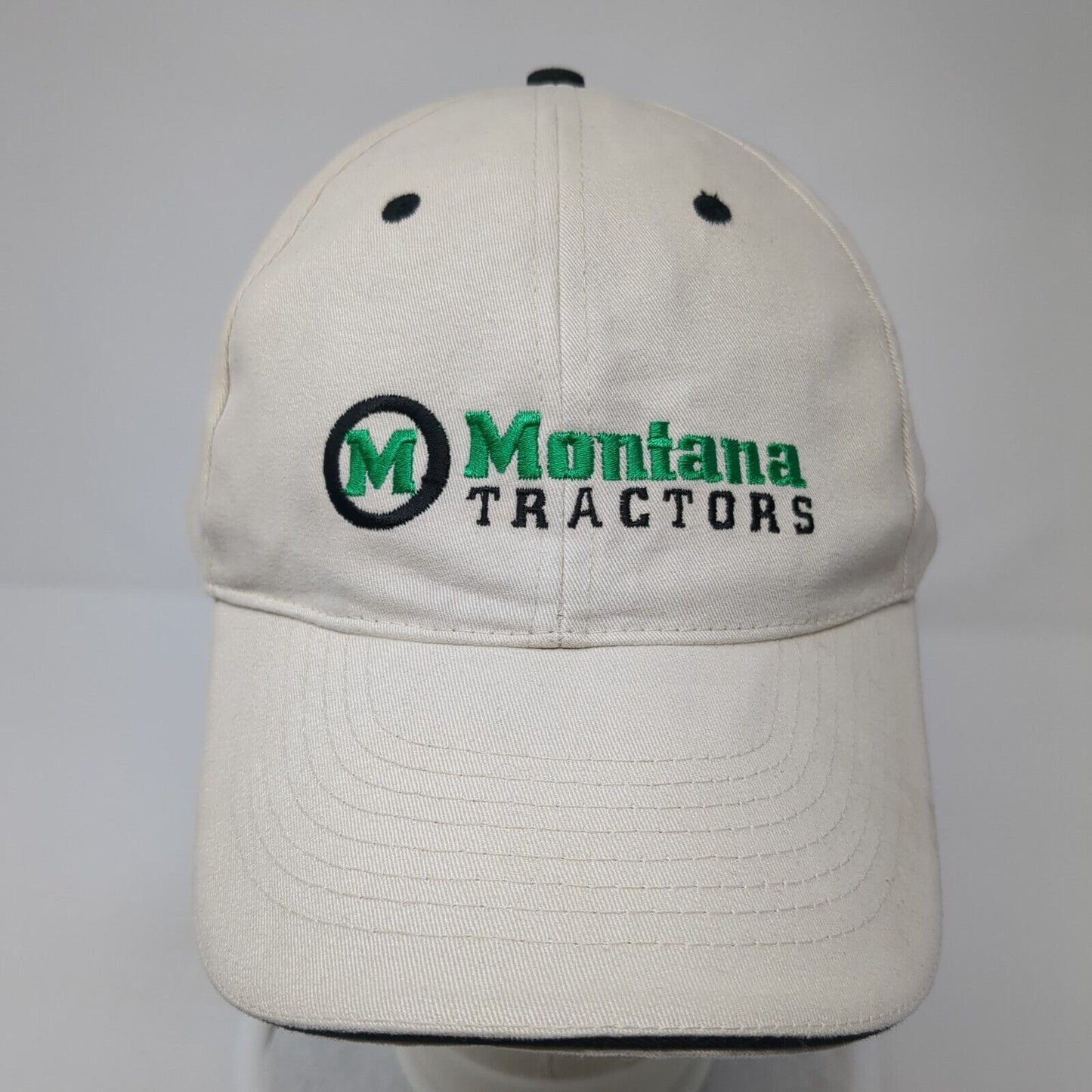 Montana Tractors Leader In Quality Strapback Hat Tan One Size Adjustable 6 Panel